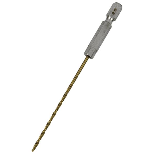 六角軸TIN鉄ドリル 微長 SK11 2.0mm 藤原産業