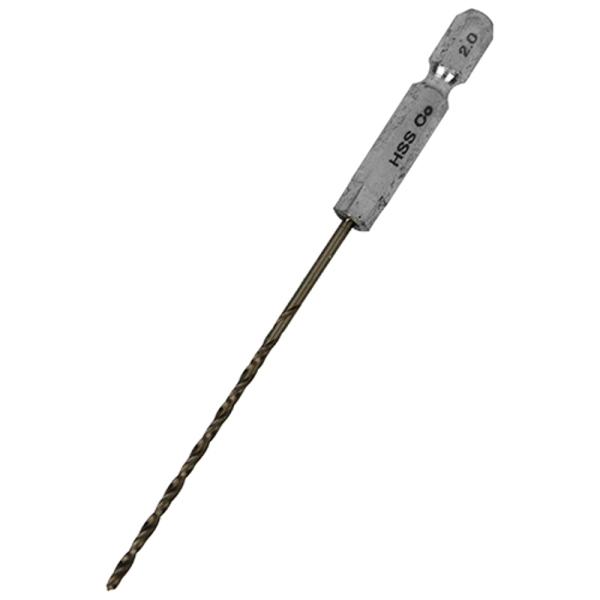 六角軸COステンドリル 微長 SK11 2.0mm 藤原産業