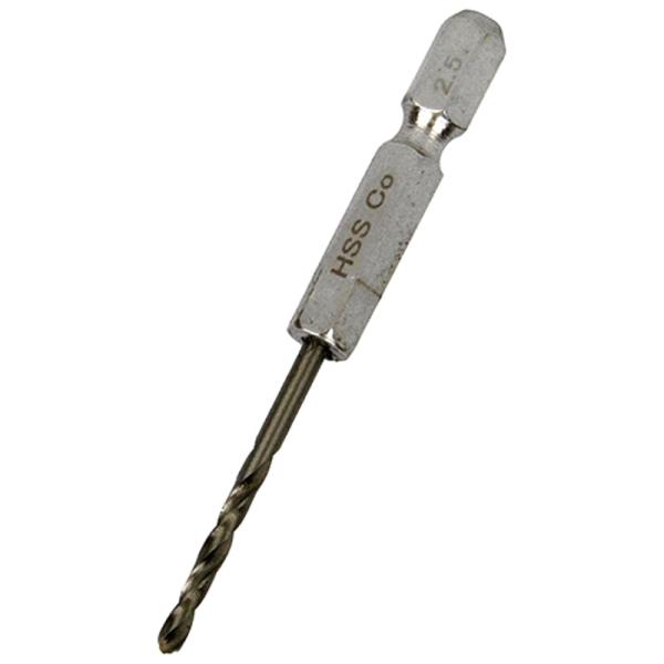 六角軸COステンドリル 微短 SK11 2.5mm 藤原産業
