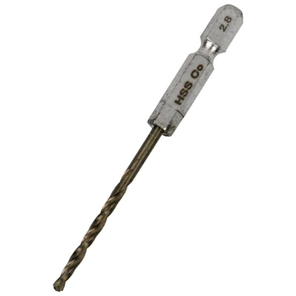六角軸COステンドリル 普通 SK11 2.8mm 藤原産業
