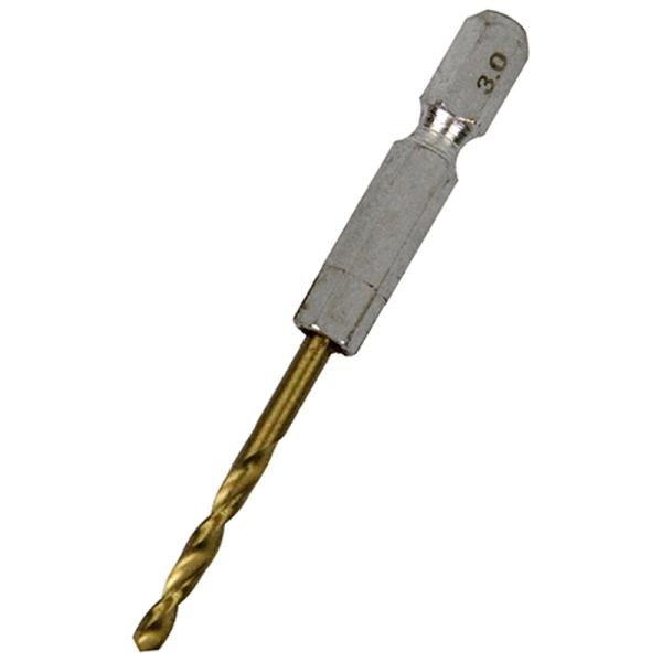 六角軸TIN鉄ドリル 微短 SK11 3.0mm 藤原産業