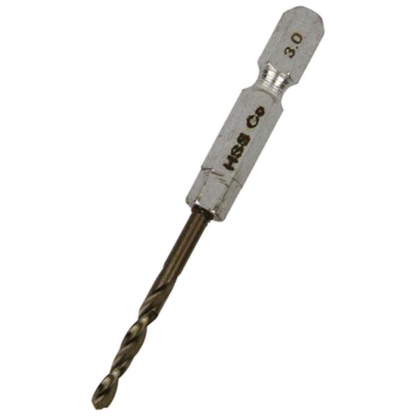 六角軸COステンドリル 微短 SK11 3.0mm 藤原産業