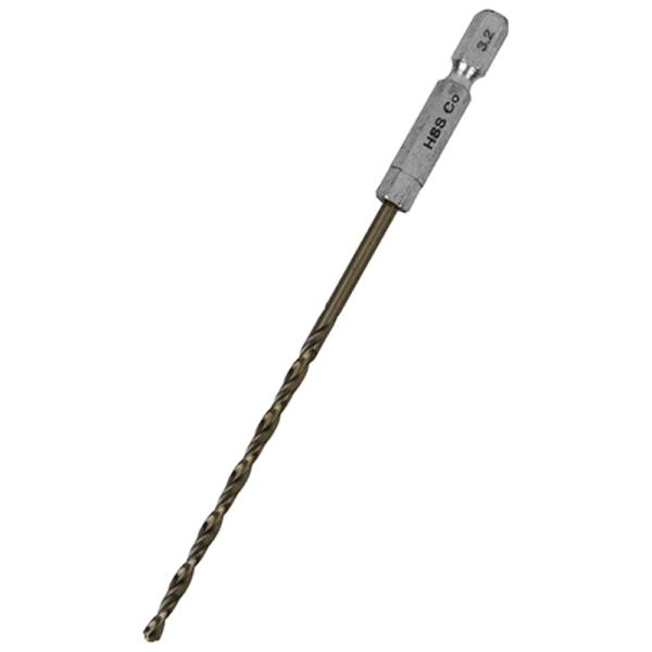 六角軸COステンドリル 微長 SK11 3.2mm 藤原産業