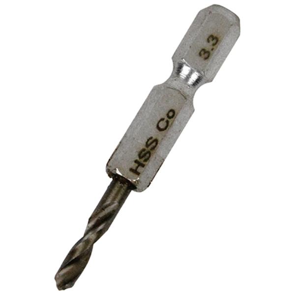 六角軸COステンドリル 極短 SK11 3.3mm 藤原産業