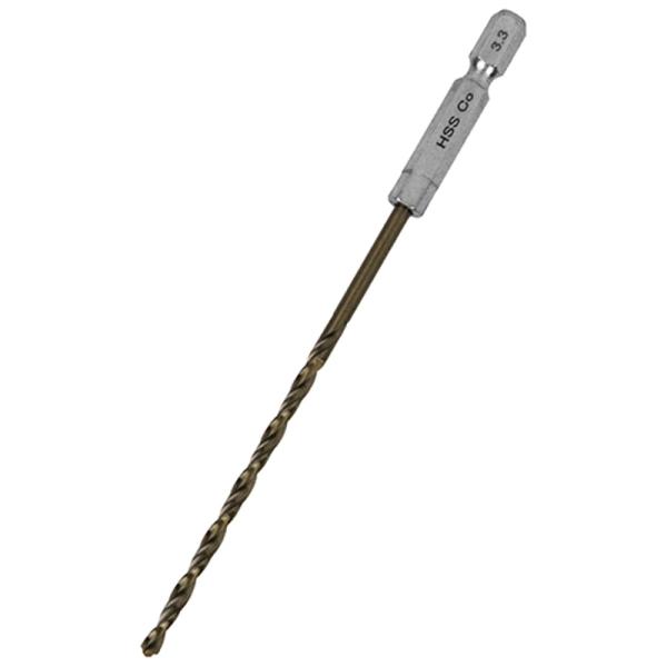 六角軸COステンドリル 微長 SK11 3.3mm 藤原産業