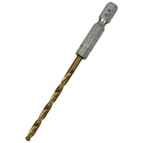 六角軸TIN鉄ドリル 普通 SK11 3.4mm 藤原産業