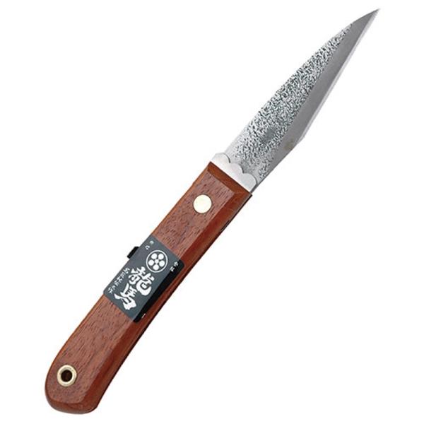 折込小刀 梅鉢龍馬 120mm 藤原産業