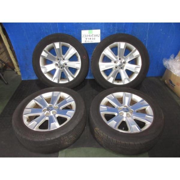 引取限定　デリカD5 純正ホイール　18インチ　ENKEI製　2本分　① デリカD5 CV5W 中古 純正18インチ アルミホイール 4本