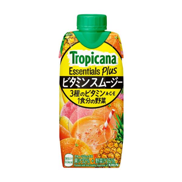 トロピカーナ エッセンシャルズ 【1箱12本】キリン プラス ビタミン