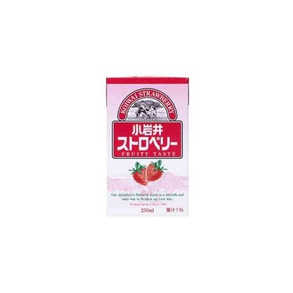【3箱価格】小岩井乳業 小岩井ストロベリー250ml紙パック【乳飲料】【ソフトドリンク】【キリンビバレッジ】