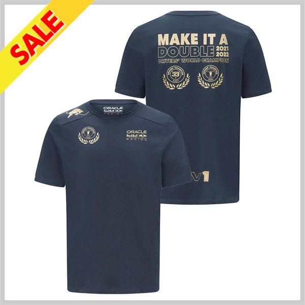 RED BULL Infiniti チーム 4年ワールドチャンピオン Tシャツ