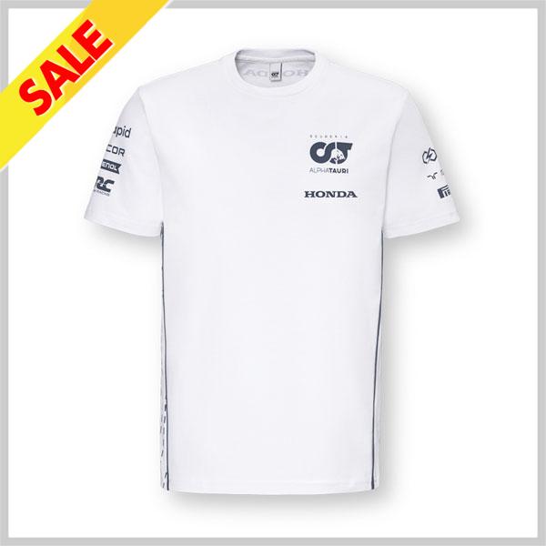スクーデリア アルファタウリ チーム Tシャツ （ホワイト） 2023