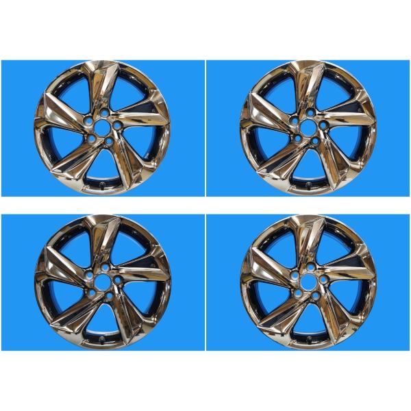 ナニワトモアレ 220後期クラウンRS純正18インチメッキホイールセット