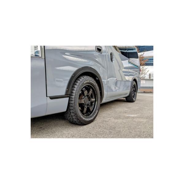 NV350 キャラバン オーバーフェンダー 9mm  素地
