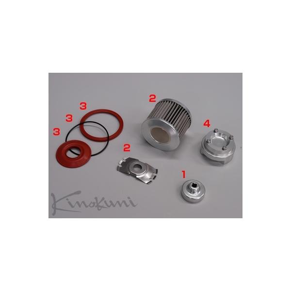 ランマックス マグネットオイルフィルター リペアパーツ＆ツール 番号3 パッキン類セット（3種類）外径：61mm/スモール