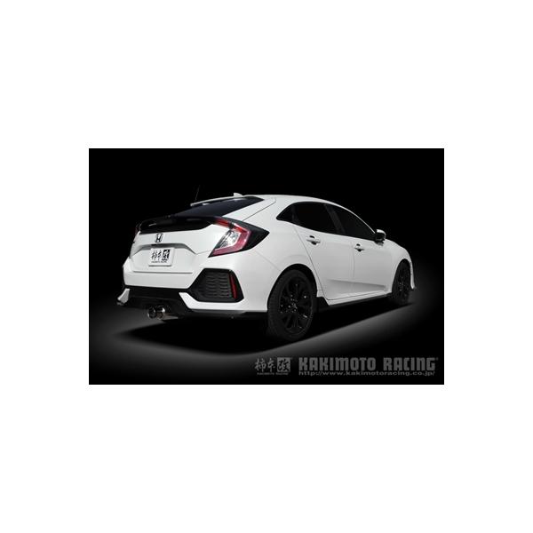 柿本改 シビックハッチバック FK7 GT1.0Z Racing マフラー 「競技用