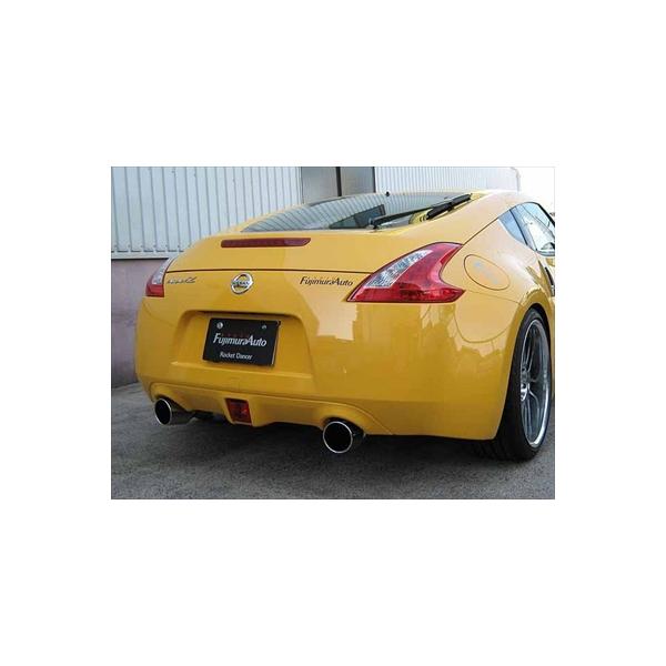 フェアレディZ Z34 ジェントルサウンドマフラー 出口：ステンレス