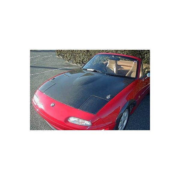 ロードスター NA ライトカバー カーボン製 ノーマル形状 助手席側用
