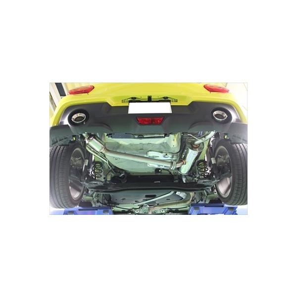 スイフトスポーツ ZC33S 専用 Forty-sixデュアルマフラー リアピース