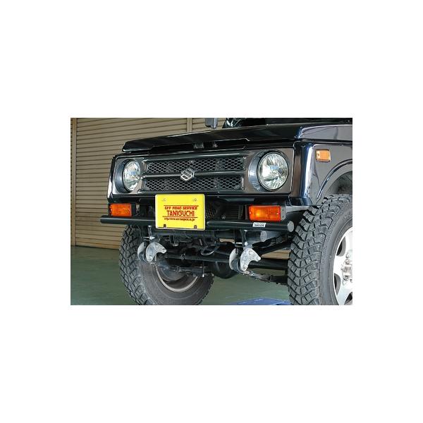 JA11 ジムニー スキッドバンパー Type2 スチール製黒塗装品