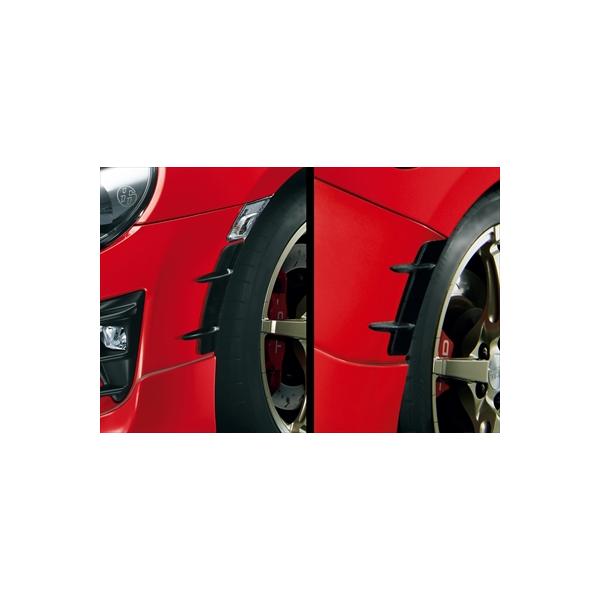 TRD 86 ZN6 後期 TRD Performance Line エアロタービュレーター 取付込