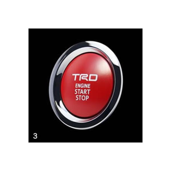 TRDプッシュスタートスイッチ　80ヴォクシーより外し（ガソリン車用） TRD ヴォクシー 80系 プッシュスタートスイッチ ガソリン車用 : オート