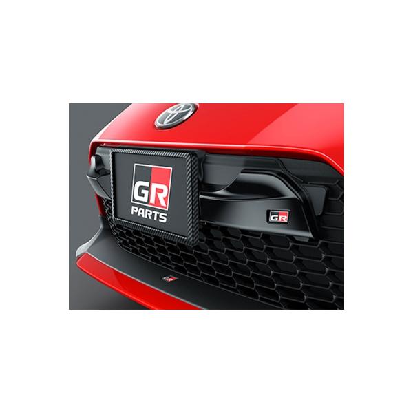 TRD ZN8 GR86 GRエアロノーズコーン ブラック：212 ブラック : オート