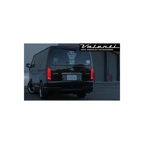 ヴァレンティ（VALENTI） ハイエース 200系 ジュエル LED テールランプ