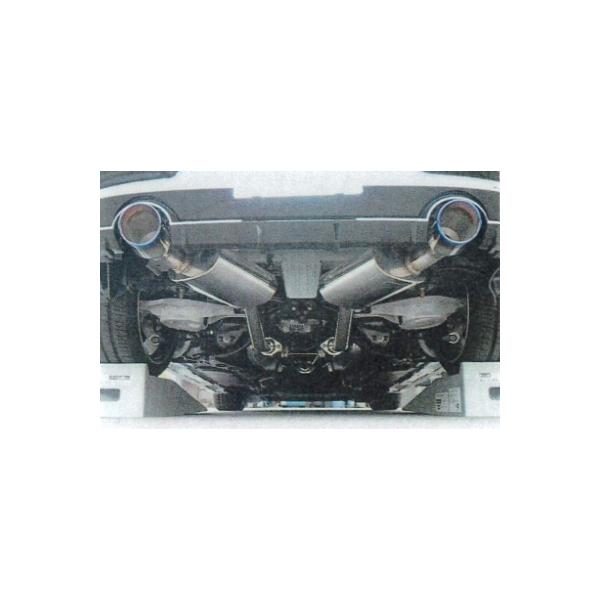 中古 ZEES マフラーセット RZ34 フェアレディZ ZEES EX マフラー 115φ 左右2本出し 中間付