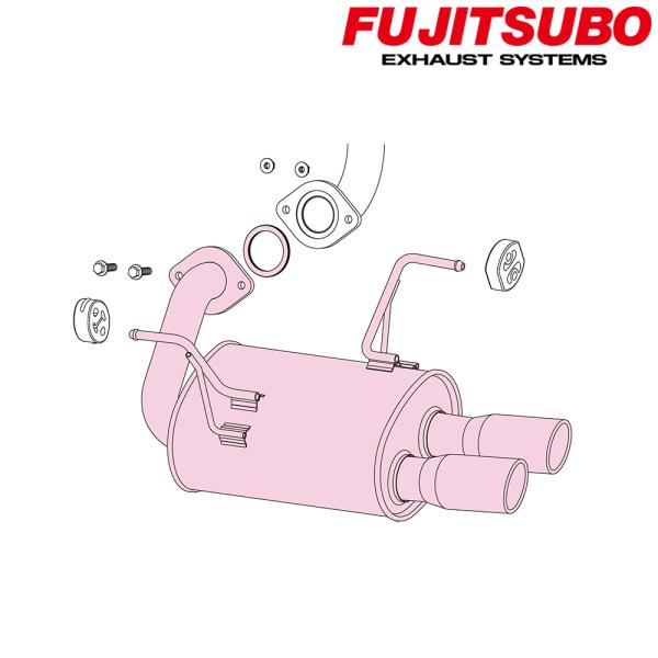 FUJITSUBO フジツボ マフラー 車 A-S レガシィアウトバック DBA-BS9 H26.10〜H29.10 350-64101