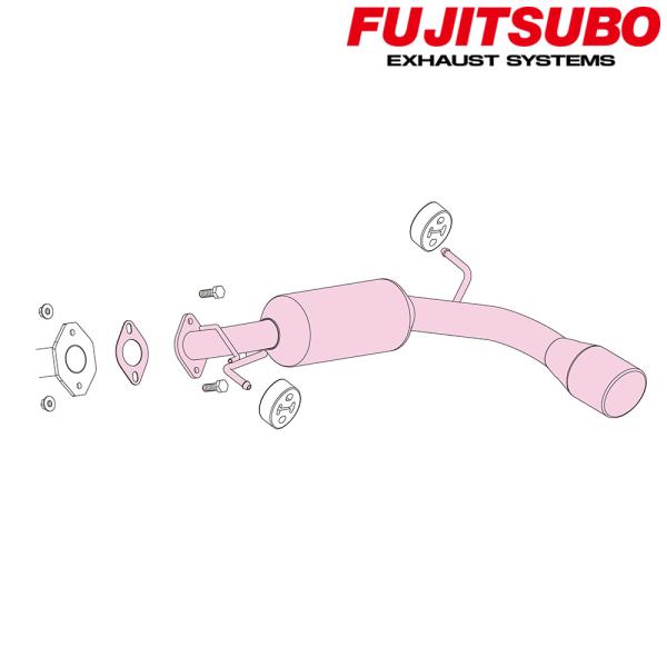 FUJITSUBO（フジツボ） マフラー 車 A-S インプレッサ DBA-GH3 H19.6
