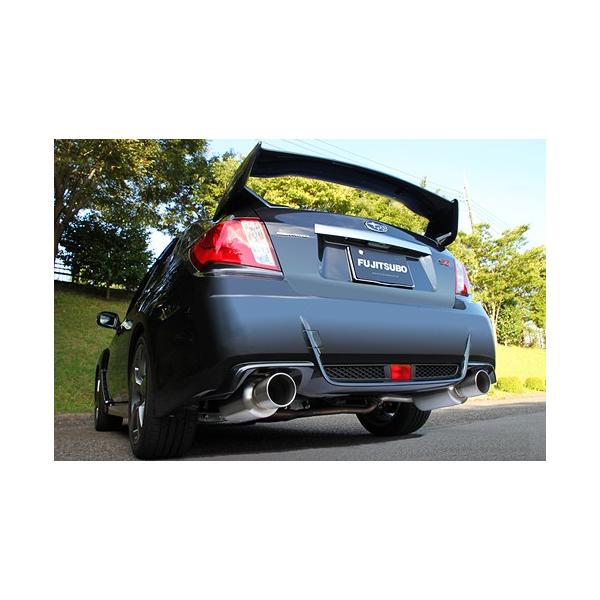フジツボ FUJITSUBO マフラー A-S インプレッサ GVB WRX STI 4door H22