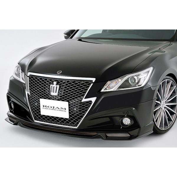 ロジャム クラウン 210系 前期 アスリート フロントリップスポイラー