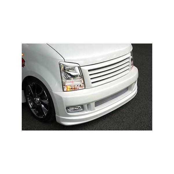 GOOD ONE FACTORY ワゴンR フロントグリル　MH21S ランド エアロテック ワゴンR MH21S 乱人 フロントグリル (インナーNET