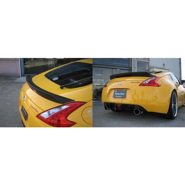 フジムラオート z34 カーボンリヤディフューザー　綾織リアルカーボン フジムラオート z34 カーボンリヤディフューザー 綾織リアル