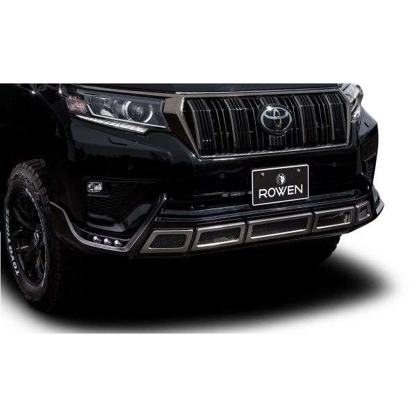 150後期プラド TRDフロントスポイラーLED付き