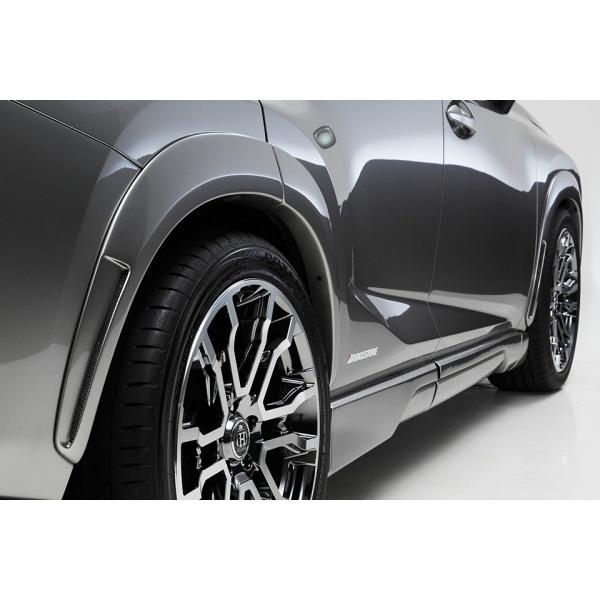 リアフェンダーエクステンション レプロ LEXUS NX リアフェンダーエクステンション FRP製 4ピース
