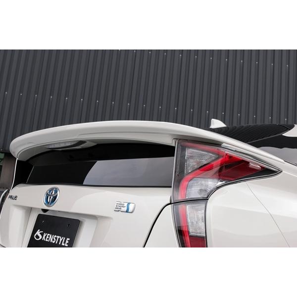 50プリウス ケンスタイル NEXT ZVW50 リアウイング 218塗装済 ケンスタイル プリウス 50系 前期 リアウイング 塗装済アティチュード
