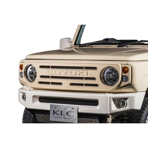 KLC ジムニーフロントグリル ABS製 未塗装品JB64W JB74W JB74W KLC 未塗装品JB64W ABS製 ジムニーフロントグリル
