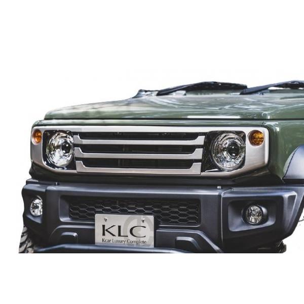 【即日発送予定】ケイエルシー ジムニー用フェイスグリル SJ FRP製 未塗装 KLC ケイエルシー ジムニー ジムニーシエラ JB64W JB74W フェイス