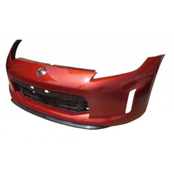 フェアレディZ z34 フロントサイドリップスポイラー （FRP）エアロワークス エアロワークス フェアレディZ Z34 後期 カーボンセンターリップ