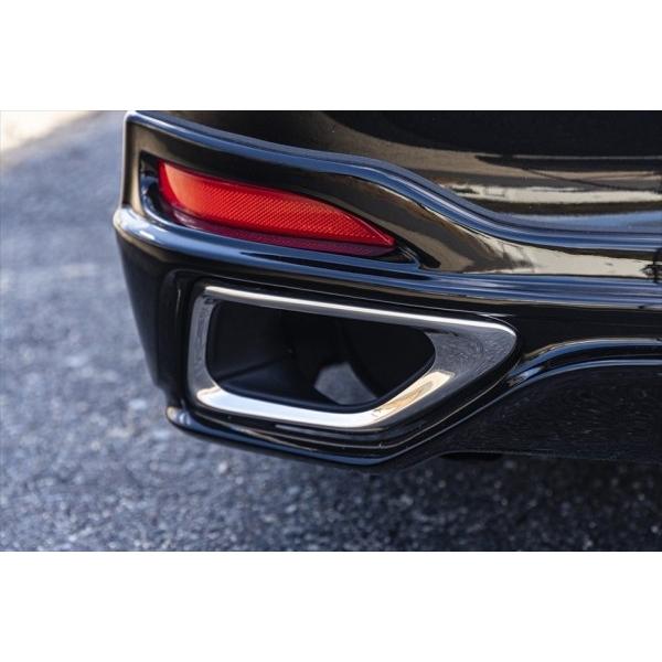 レクサスES 300h 前期 AXZH10 F-sport/versionL 純VIP EXE マフラーフィニッシャー