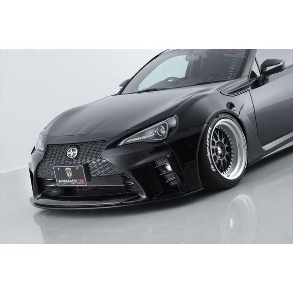 AIMGAIN エイムゲイン　HYBRID TYPE-F フロントバンパー エイムゲイン 86 ZN6 フロントバンパー+アンダーリップスポイラ-+