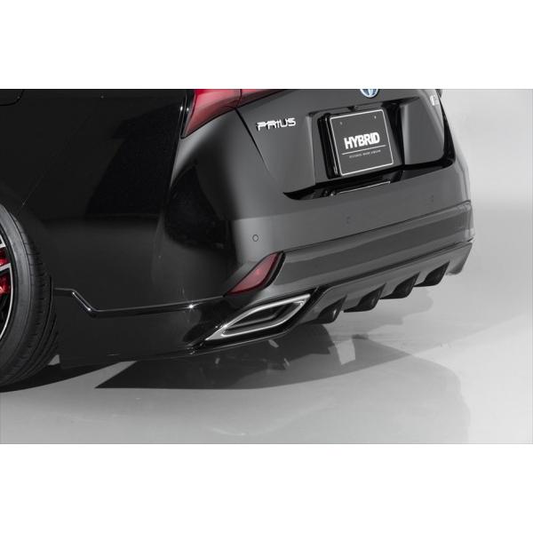 エイムゲイン プリウス 50系 後期 HYBRID マフラーフィニッシャー+専用 