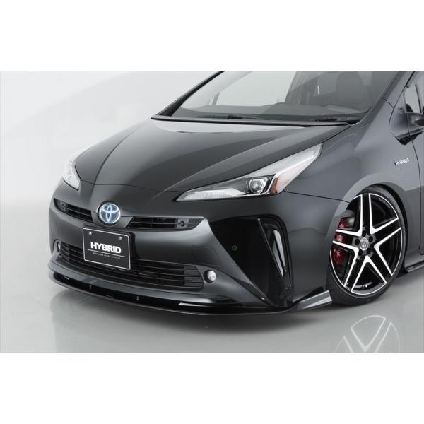 エイムゲイン プリウス 50系 後期 HYBRID フロントアンダースポイラー
