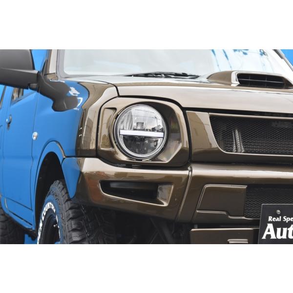 オートリアル ジムニーJB23 7インチライトベースキット FRP製 未塗装