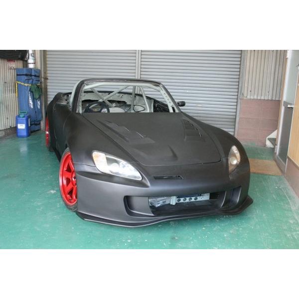 アミス S2000 AP1/2 55mm フロントワイドフェンダーFRP : オート