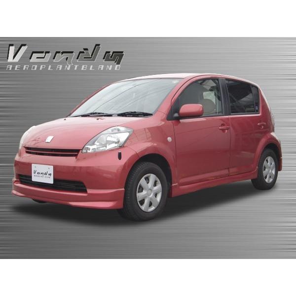 Tパーツ パッソ DBA-QNC/KGC10 フロント ハーフエアロ FRP製 メーカー