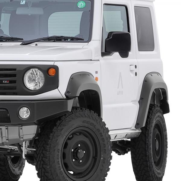 アピオ ジムニーシエラ JB74 タクティカルバンパー装着車用 ABSナロー 