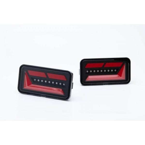 ショウワガレージ キャリイ DA16T LEDテールランプ クリア レッドバー  